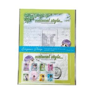 Vintage Sunflower Fancy Elegance Beige Letter Set Y2K Korean Stationary Kawaii